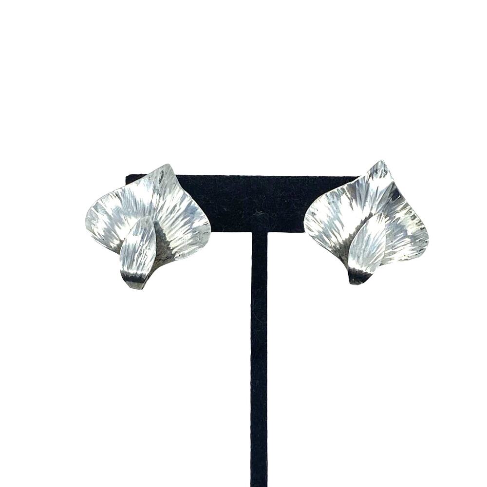 Vintage Fred‎ and Kate Pearce Modernist Earrings